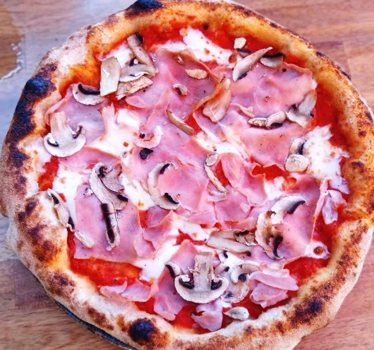 Pizza Prosciuto e Funghi 32cm